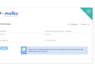 E-Nabızdan Korona Testine Nasıl Bakılır