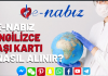 E NABIZ İNGİLİZCE AŞI KARTI